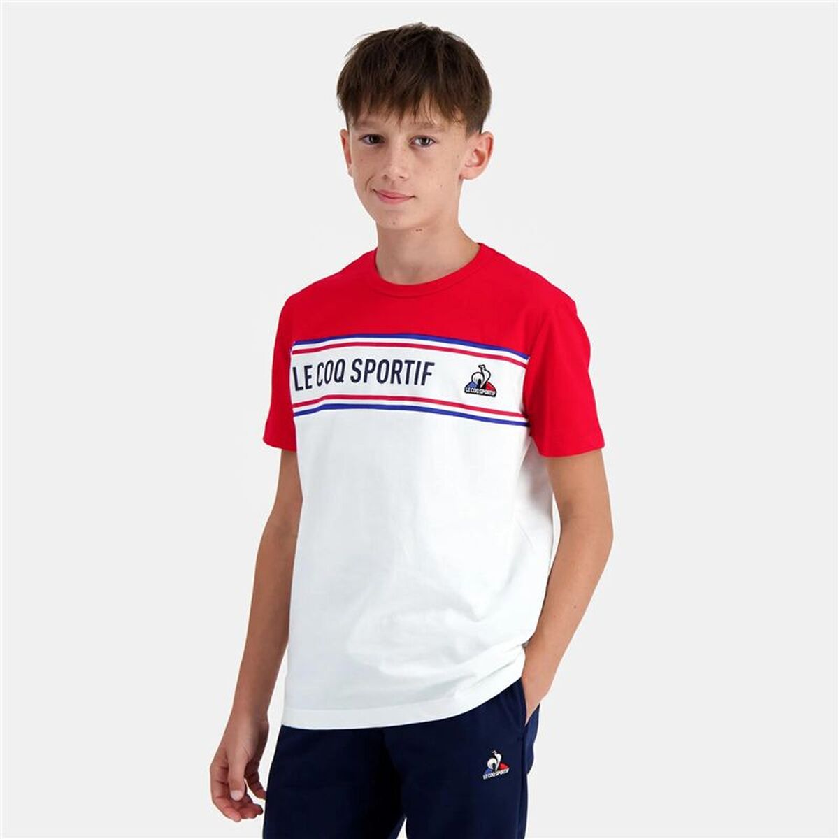 Tricou cu Mânecă Scurtă pentru Copii Le coq sportif 2310043