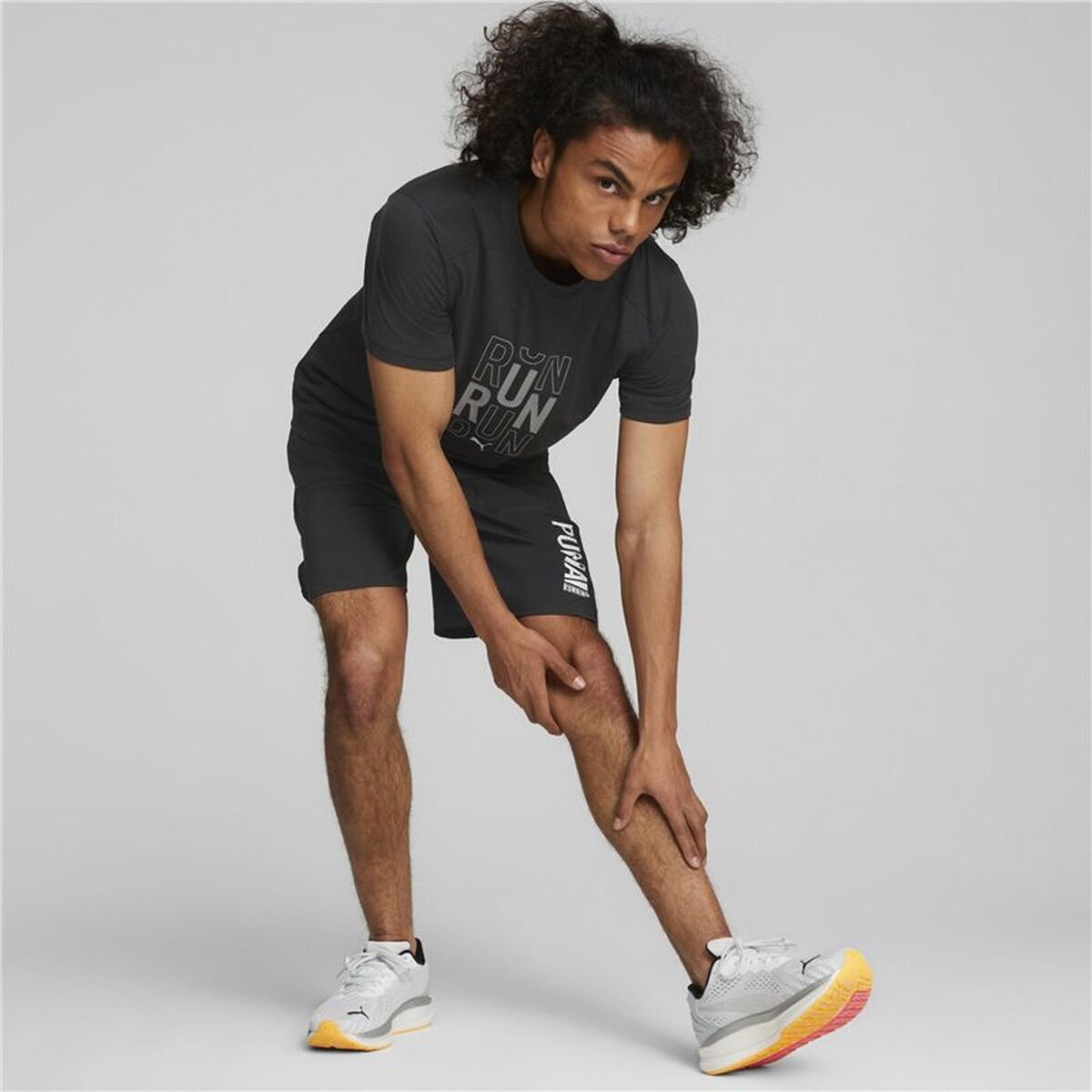 Tricou Sport cu Mânecă Scurtă Puma 522423 01 Negru