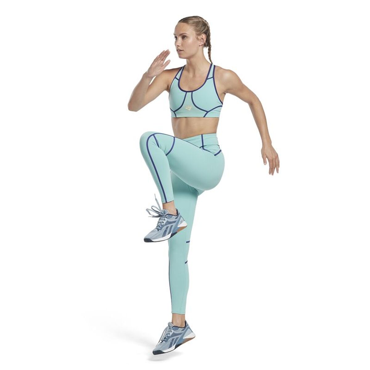 Sutien Sport Reebok Les Mills Turquoise