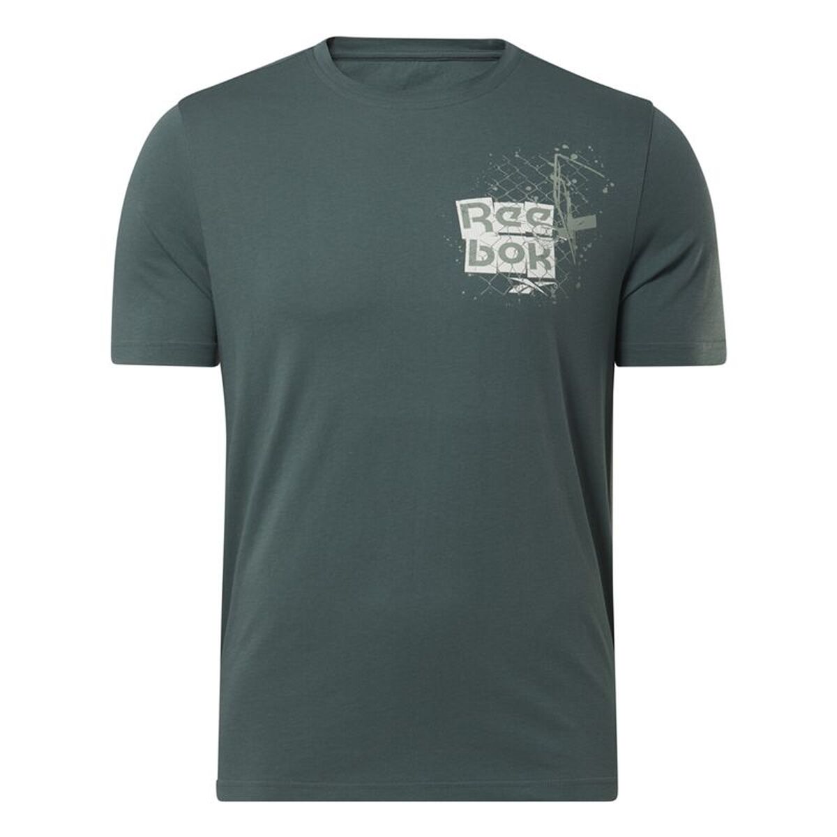 Tricou cu Mânecă Scurtă Bărbați Reebok HM6253