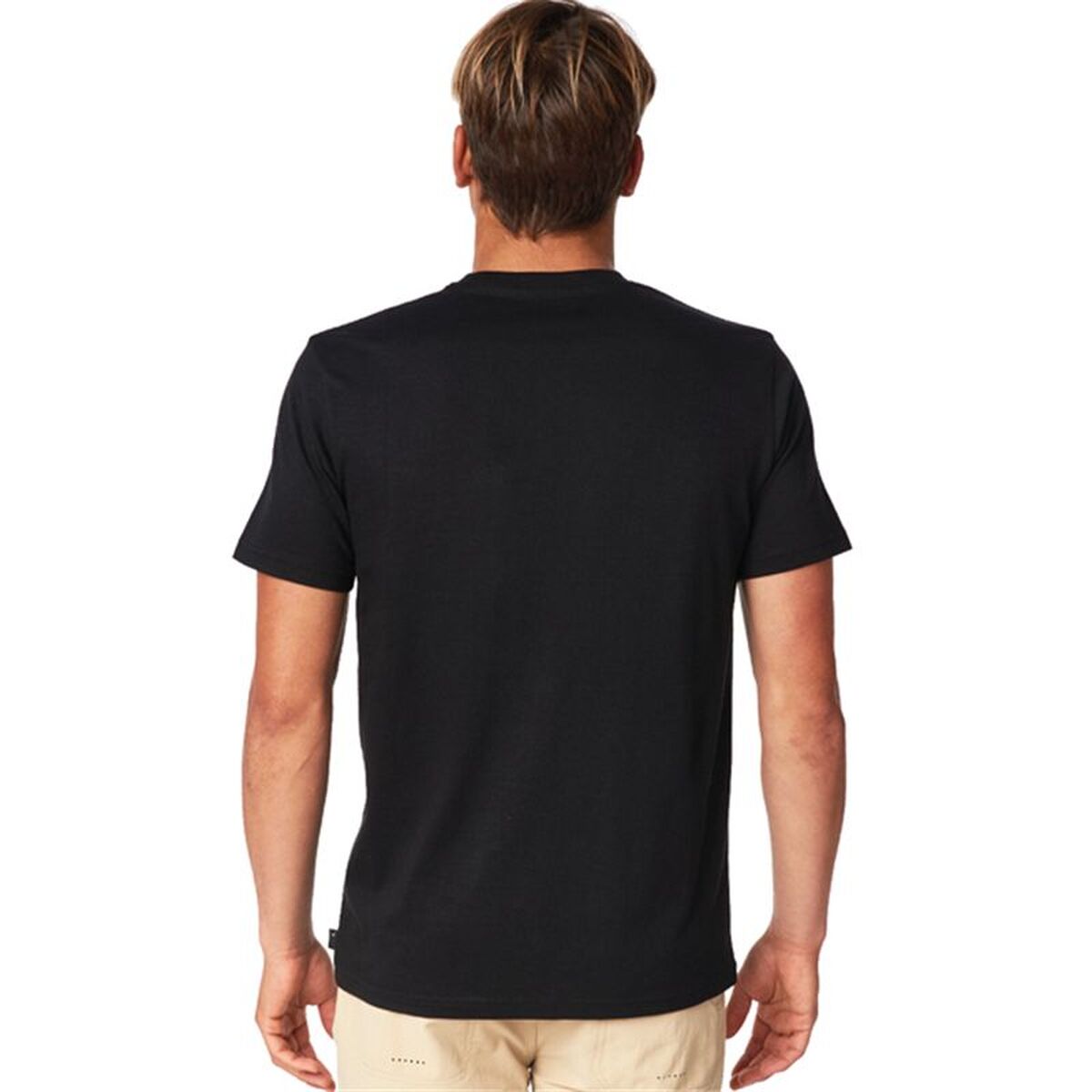 Tricou cu Mânecă Scurtă Bărbați Rip Curl CTEVA5-90 Negru (S)