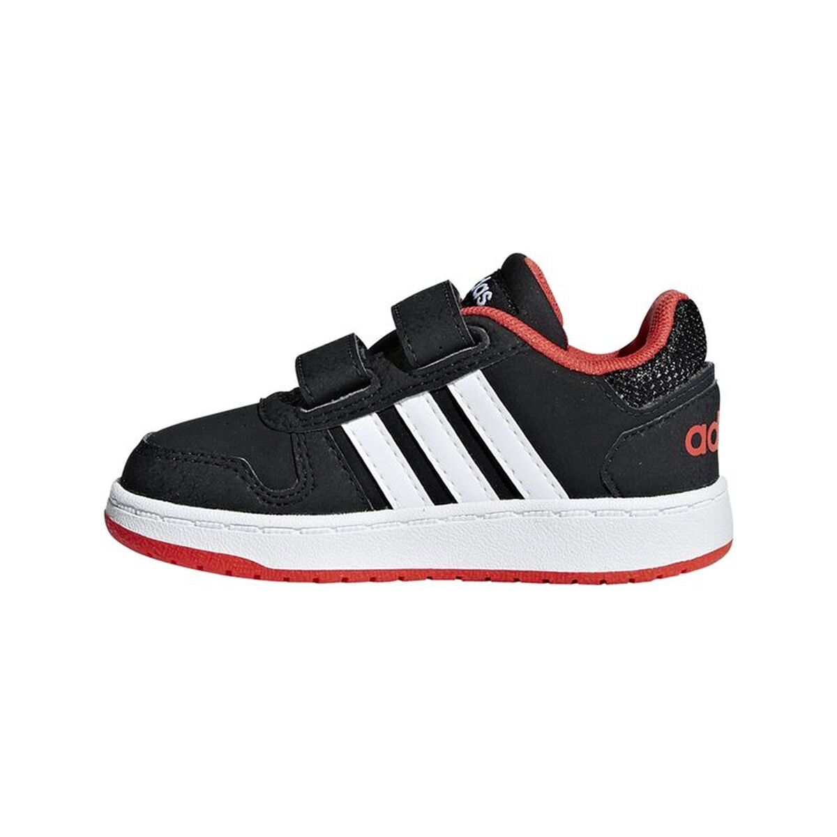Încălțăminte Sport pentru Bebeluși Adidas Hoops 2.0 Negru