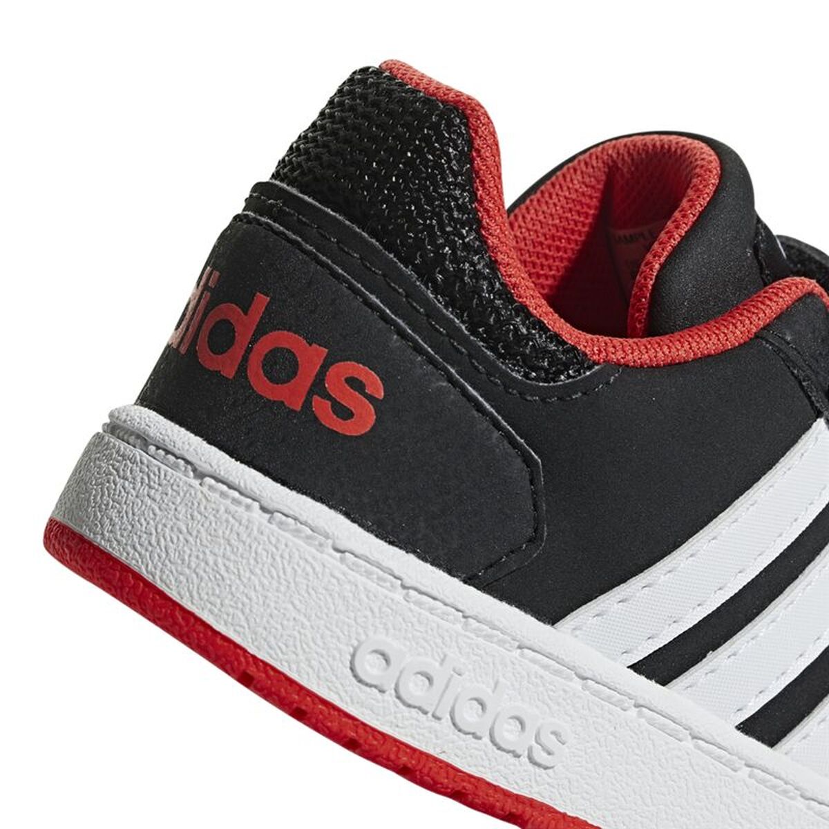 Încălțăminte Sport pentru Bebeluși Adidas Hoops 2.0 Negru