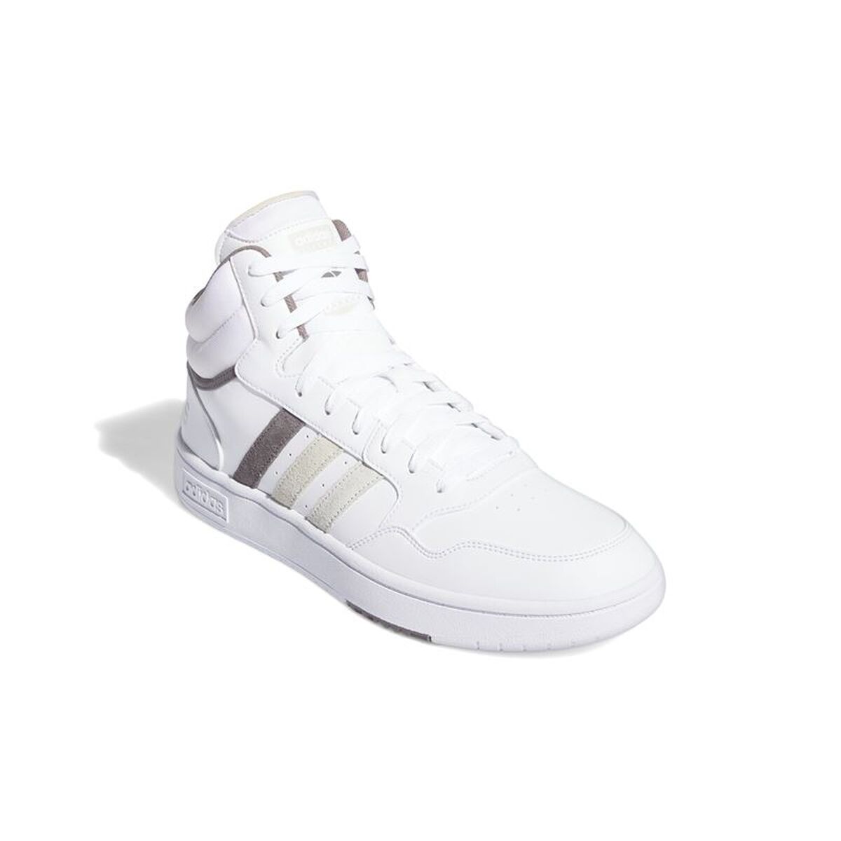 Încălțăminte Sport Bărbați Adidas Hoops 3.0 Mid Alb