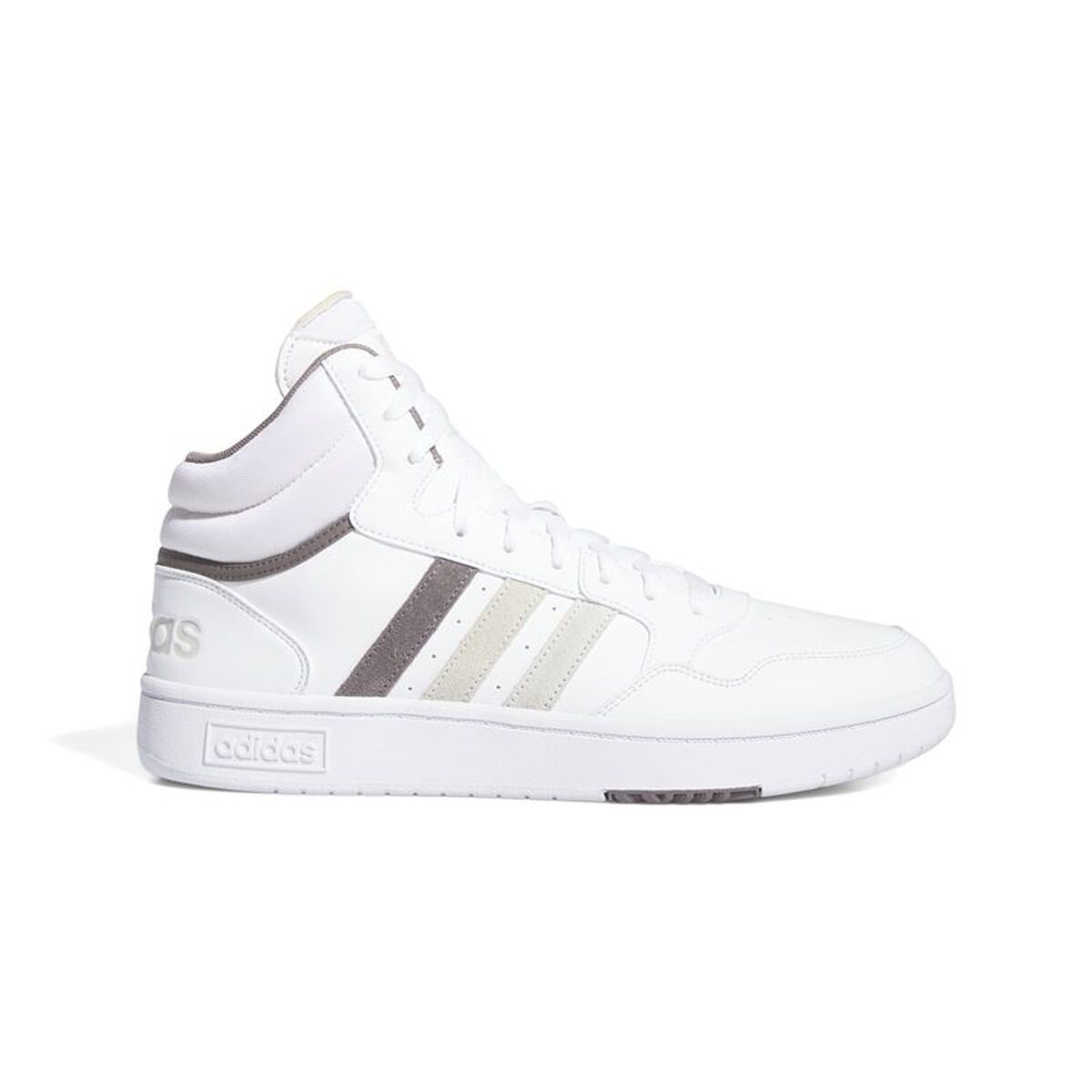 Încălțăminte Sport Bărbați Adidas Hoops 3.0 Mid Alb