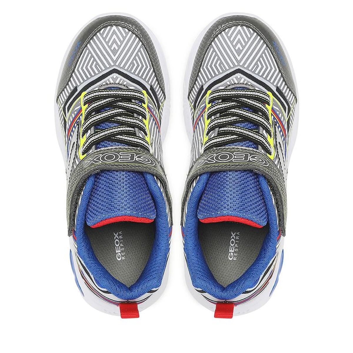 Adidași pentru Copii Geox Assister Gri deschis