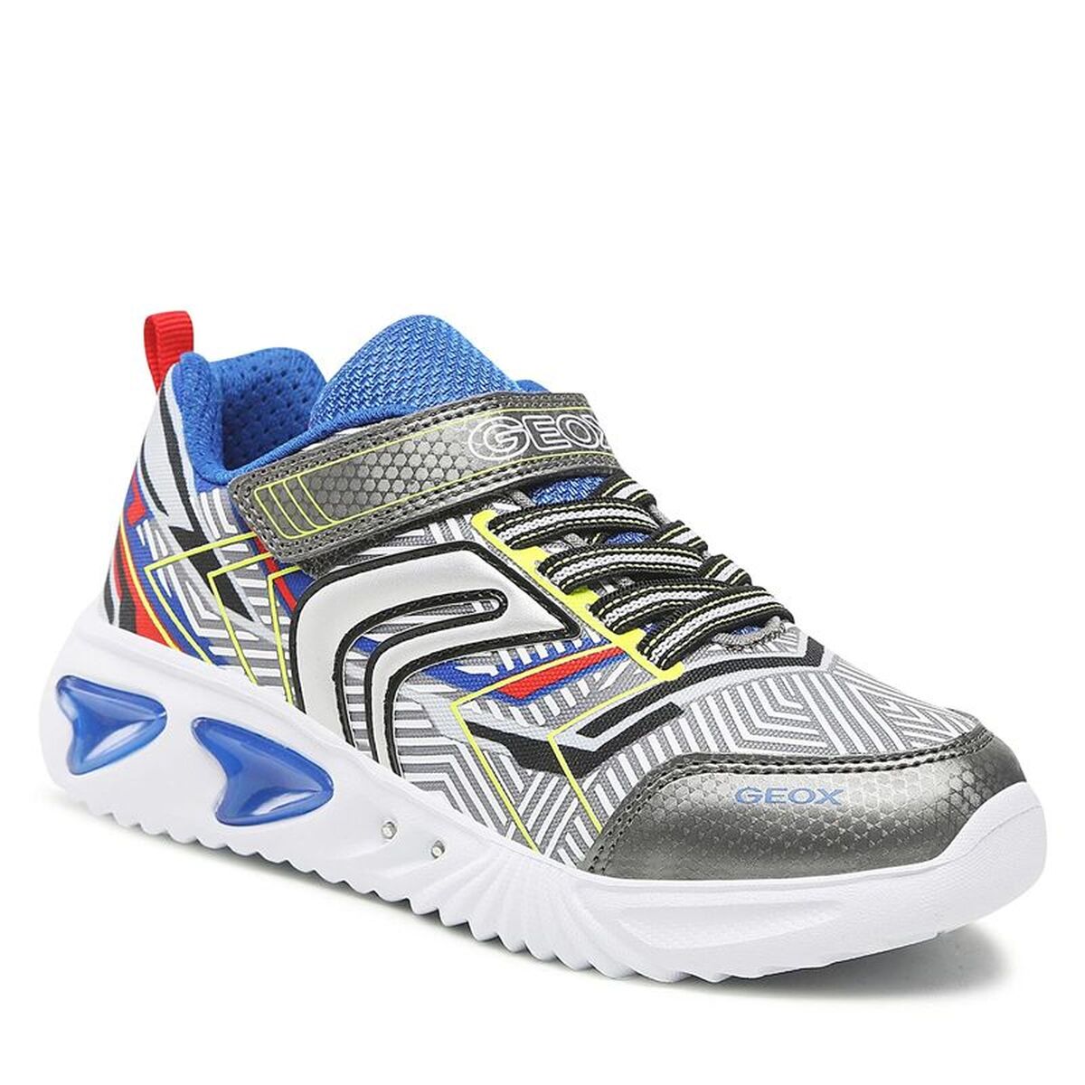 Adidași pentru Copii Geox Assister Gri deschis