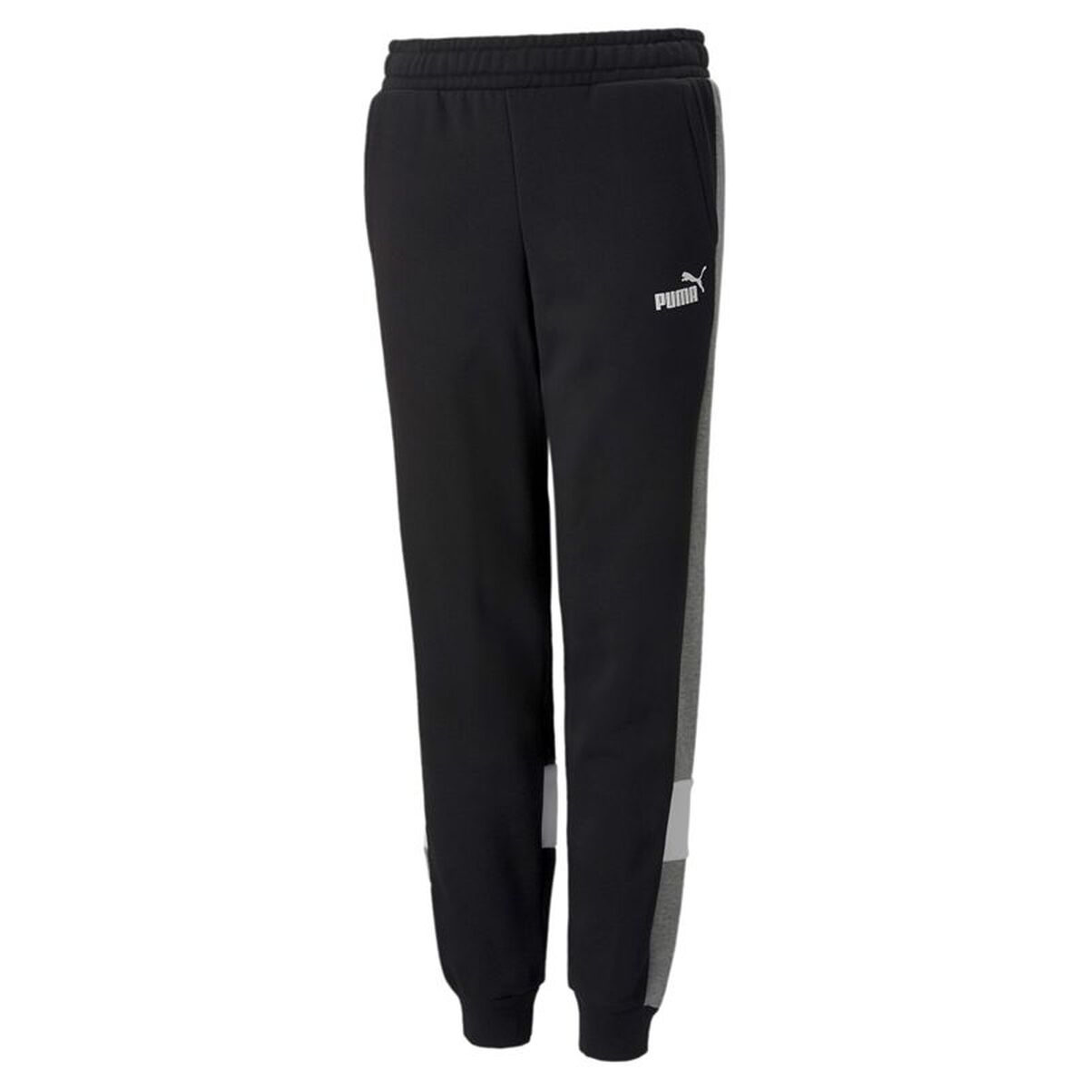 Pantaloni lungi de sport Puma Ess Block Negru