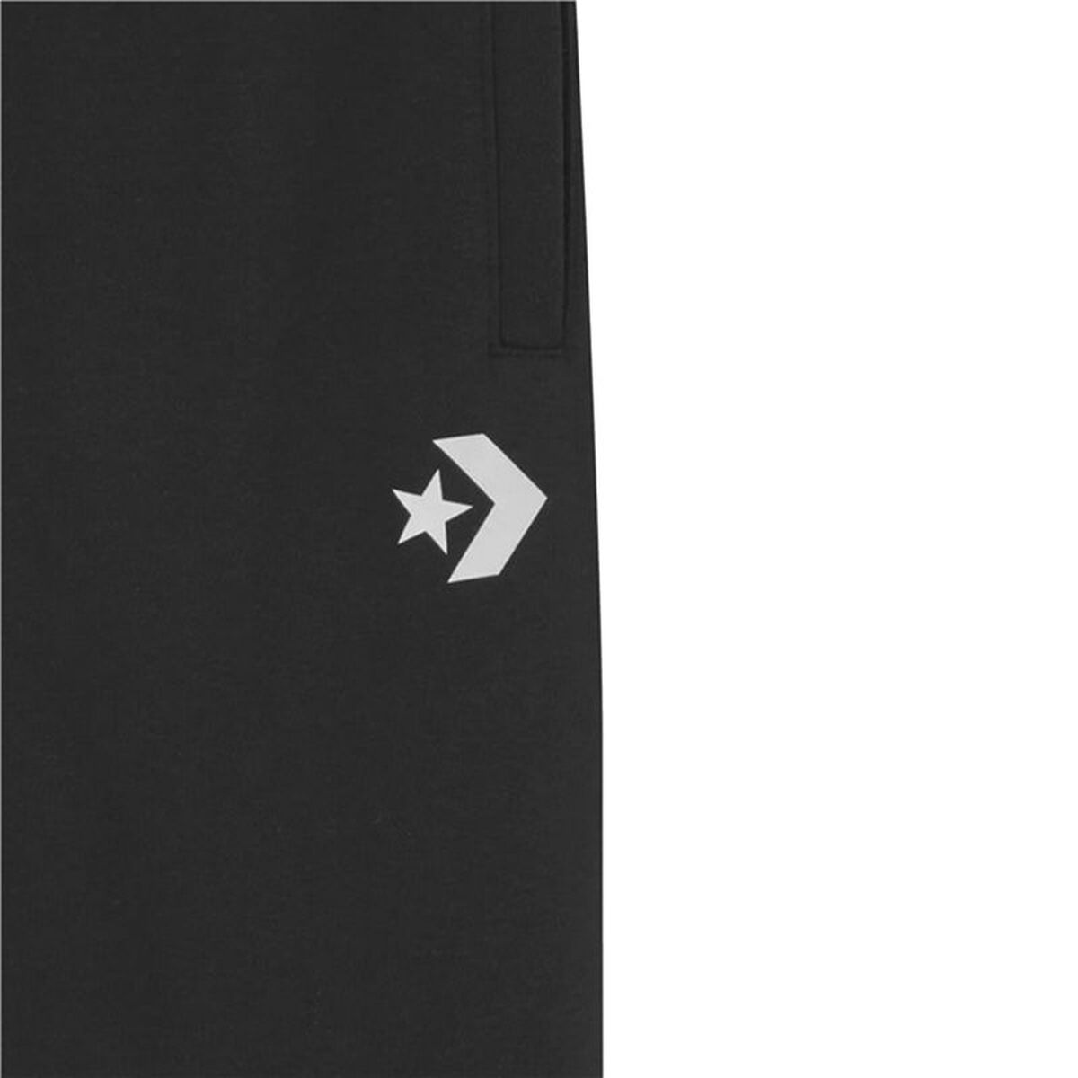 Pantaloni lungi de sport Converse All Star Chevron Negru