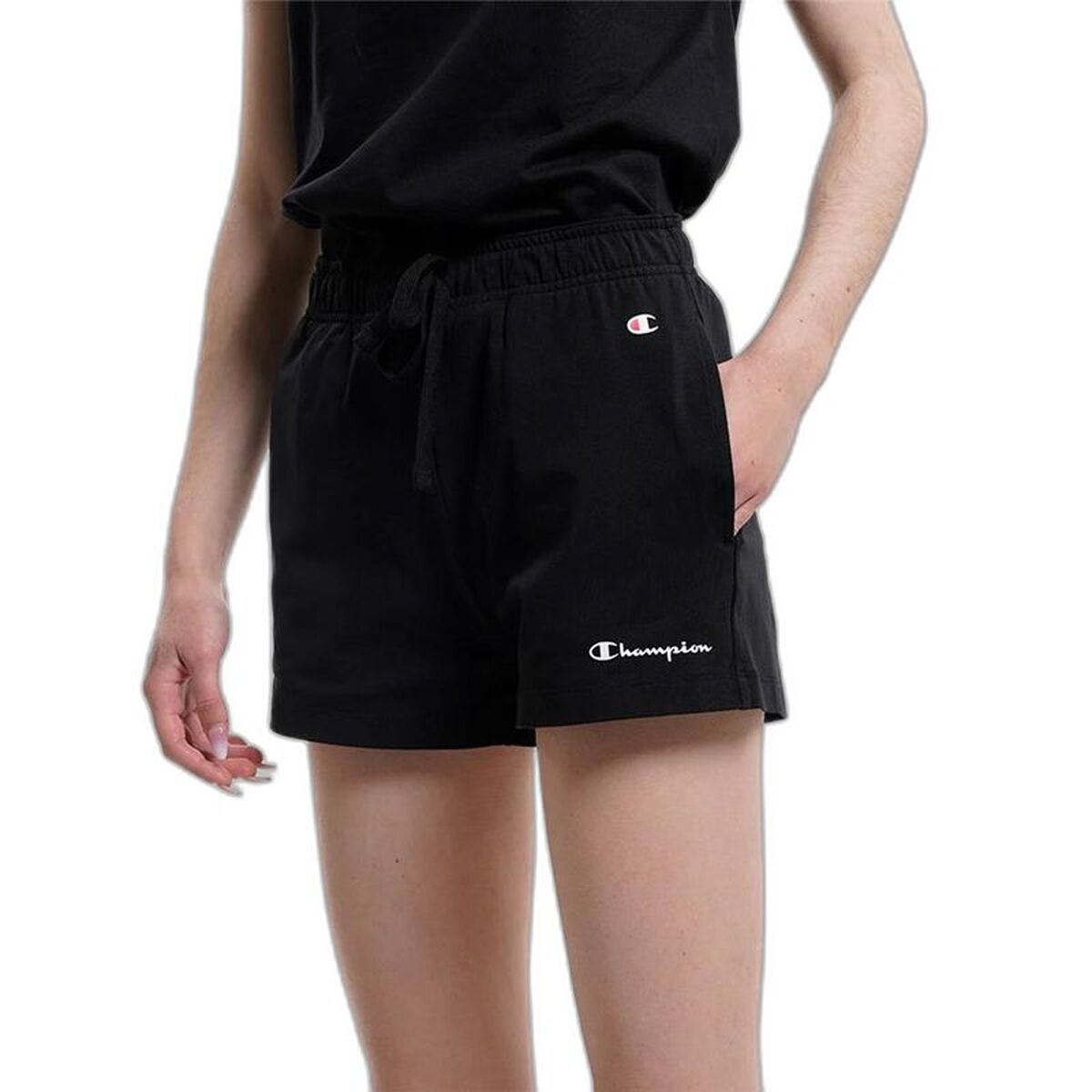 Pantaloni Scurți Sport pentru Damă Champion Negru