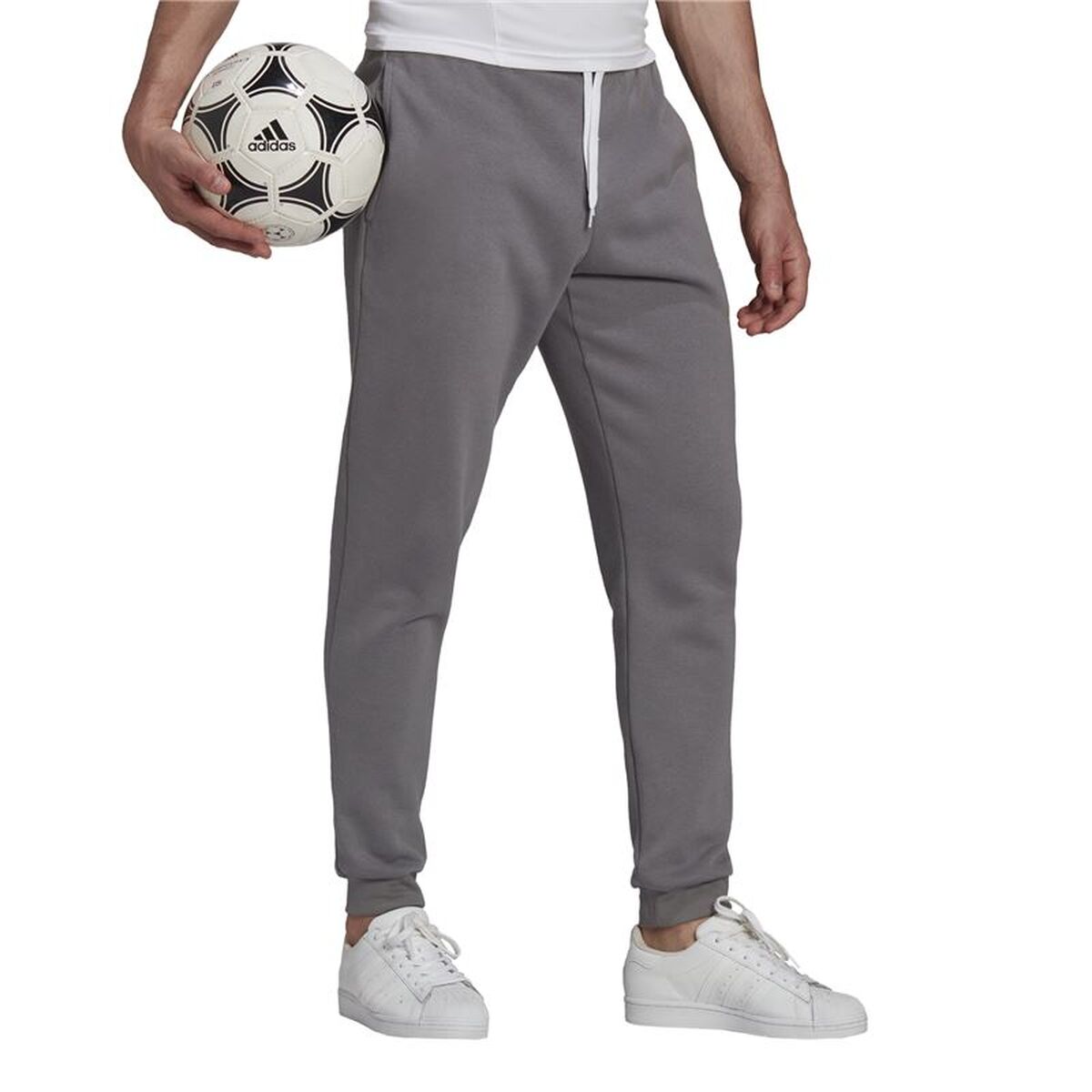 Pantaloni lungi de sport Adidas Ent22 Gri închis Bărbați