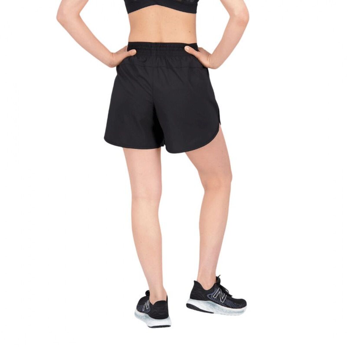 Pantaloni Scurți Sport pentru Bărbați New Balance Accelerate 5 Negru