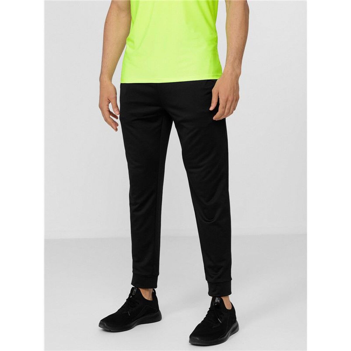 Pantaloni lungi de sport 4F Functional Negru Bărbați