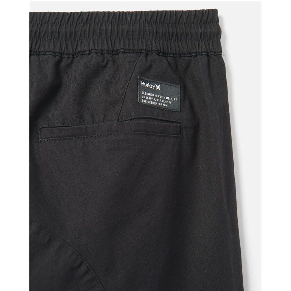 Pantalon Hurley Cruiser Cargo Negru