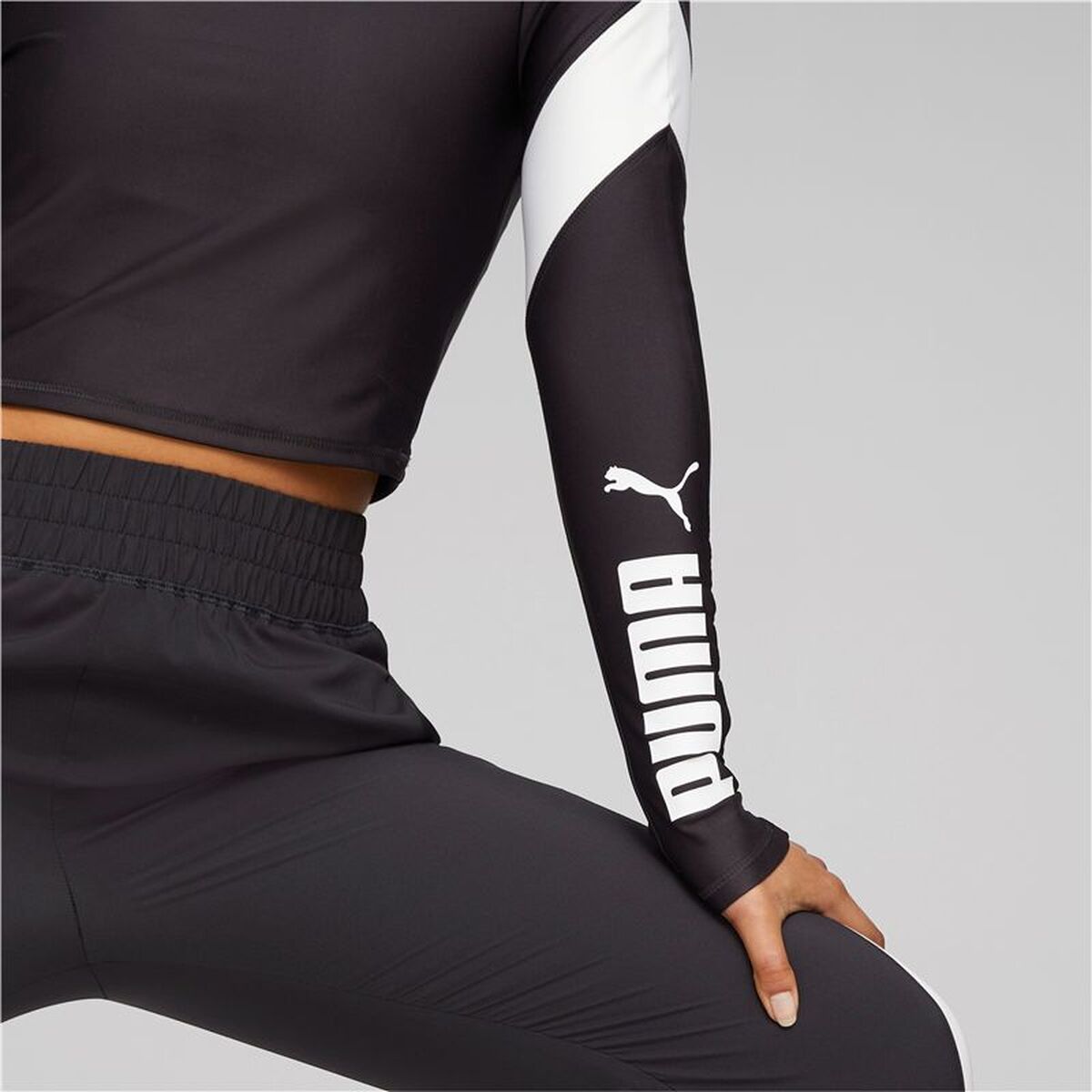 Tricou cu Mânecă Lungă de Damă Puma Puma Fit Eversculpt 1/4