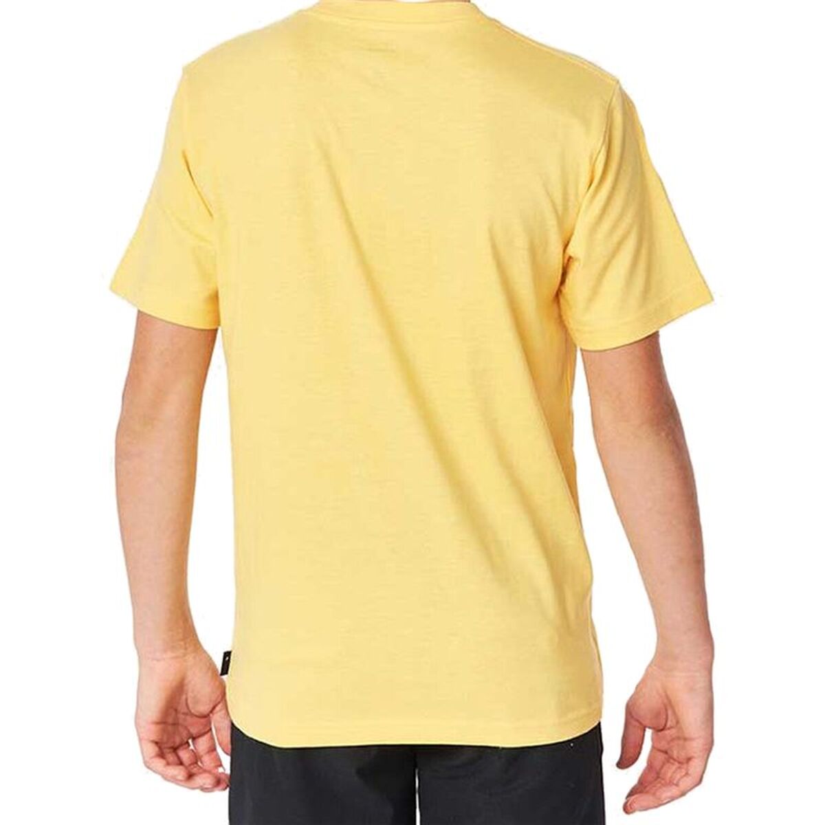 Tricou cu Mânecă Scurtă pentru Copii Rip Curl Rip Curl Corp Icon Boys Galben