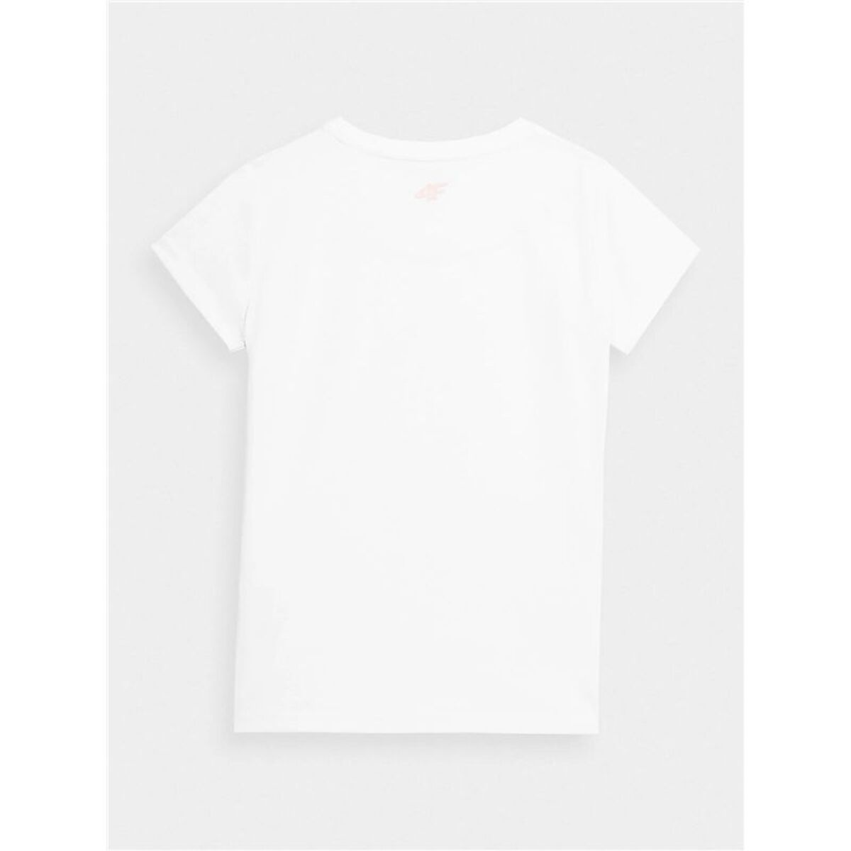 Tricou cu Mânecă Scurtă pentru Copii 4F JTSD005 Alb