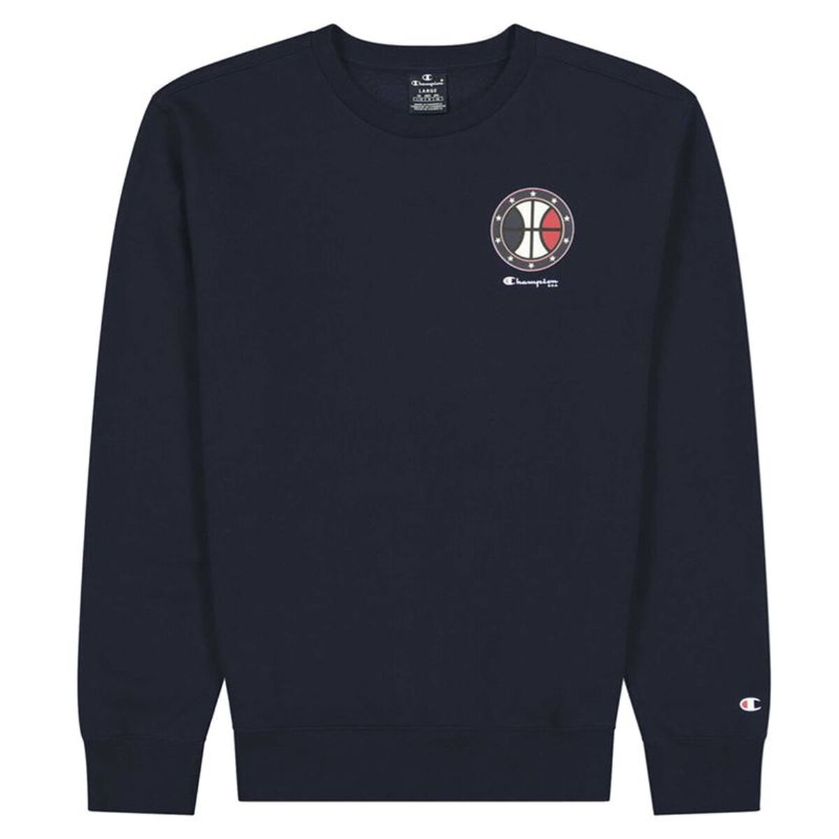 Hanorac fără Glugă Bărbați Champion USA Crewneck Albastru închis