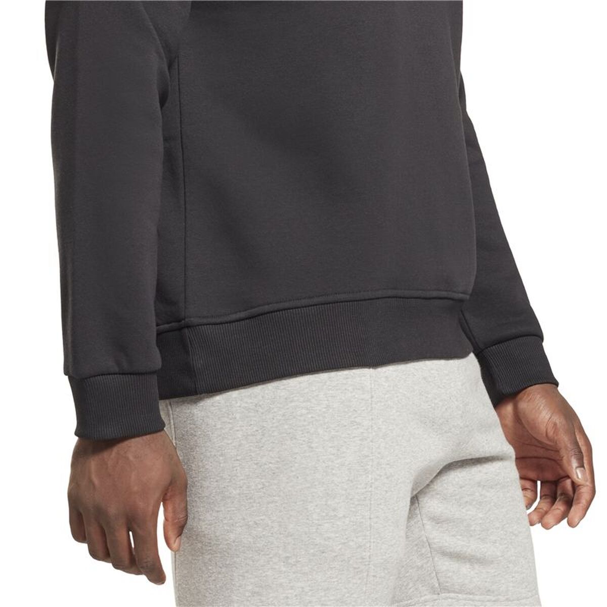 Hanorac fără Glugă Bărbați Reebok RI Arch Logo Vector Crew Negru