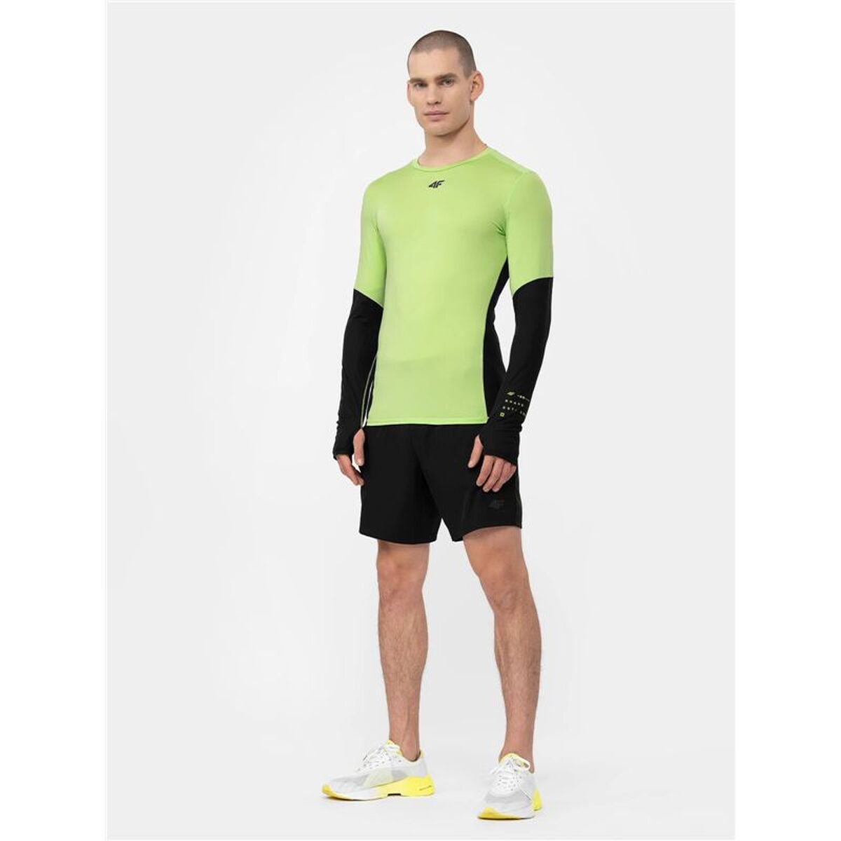 Colanți sport pentru bărbați 4F Functional SKMF010 Negru
