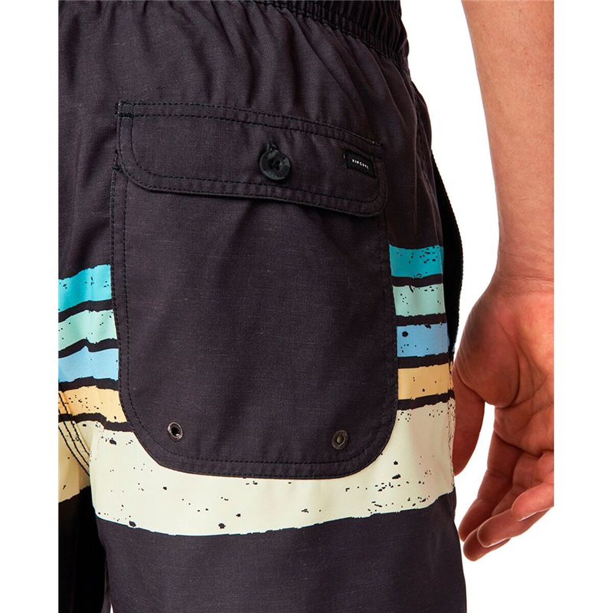 Costum de Baie Bărbați Rip Curl Framed Volley Negru