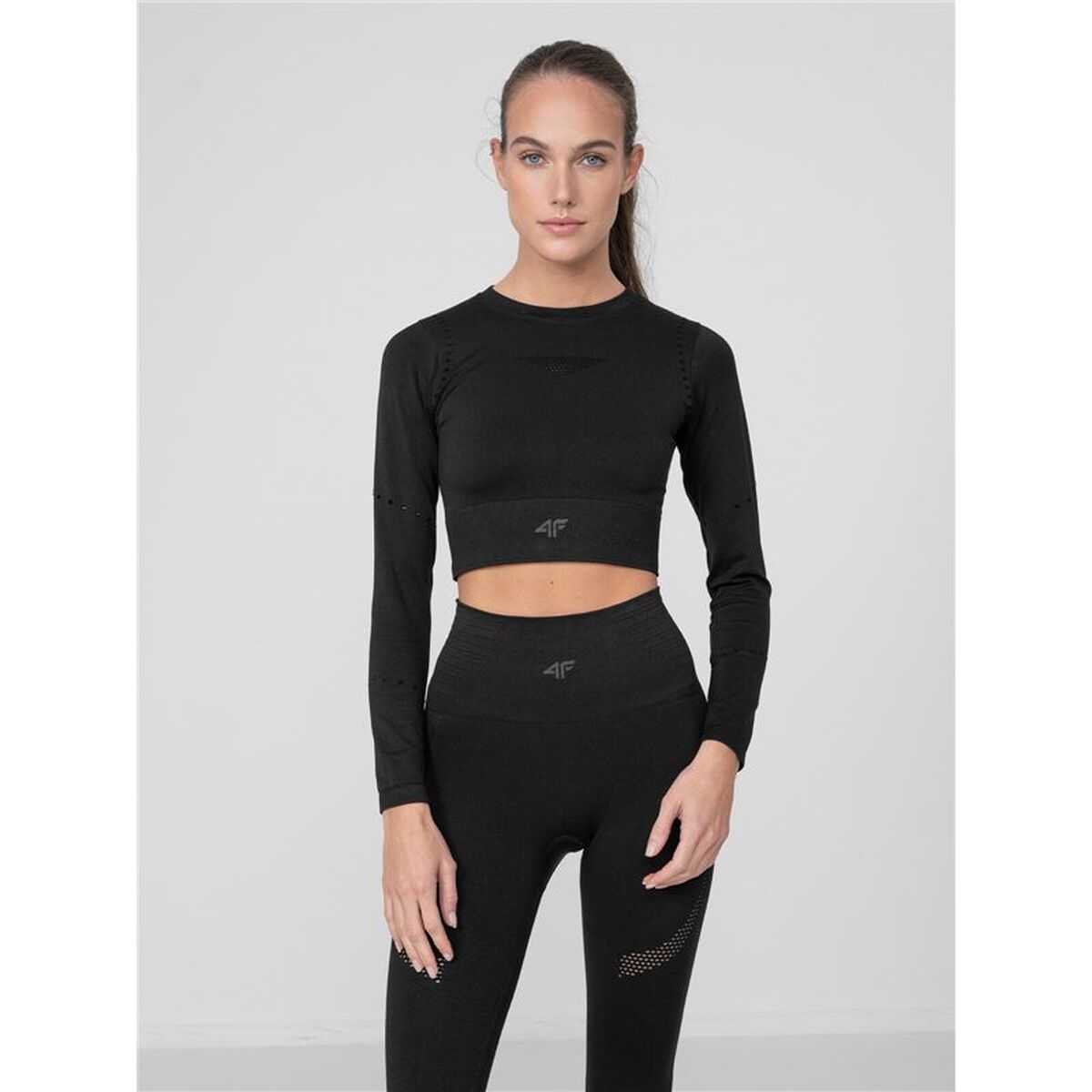 Top Sport de Damă 4F Negru