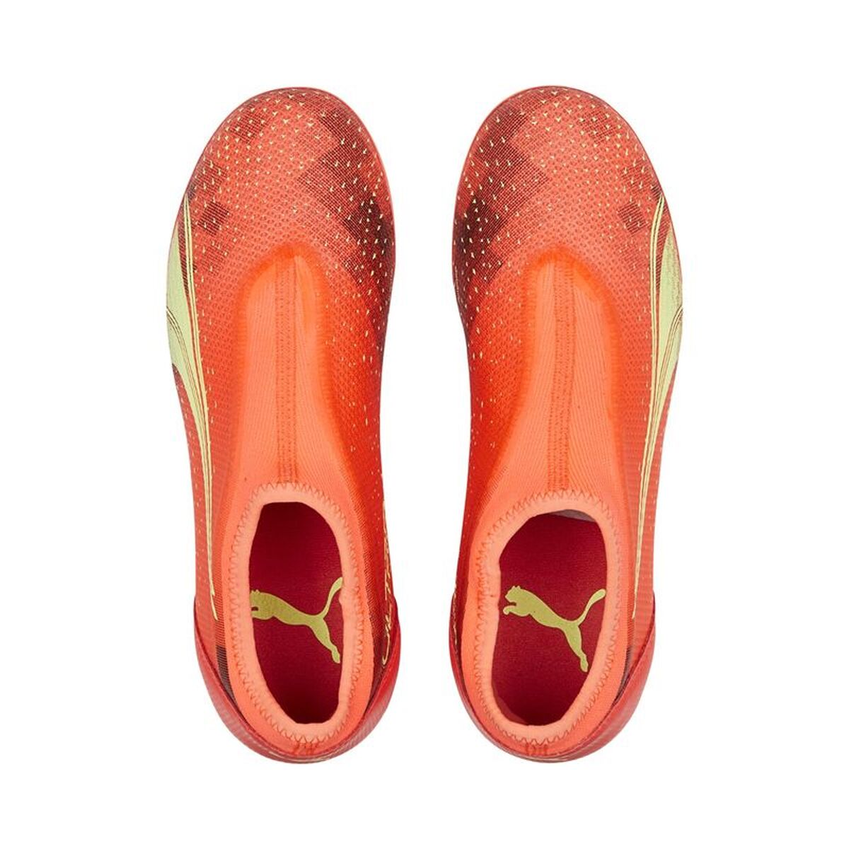 Ghete de Fotbal pentru Copii Puma Ultra Match LL MG Portocaliu