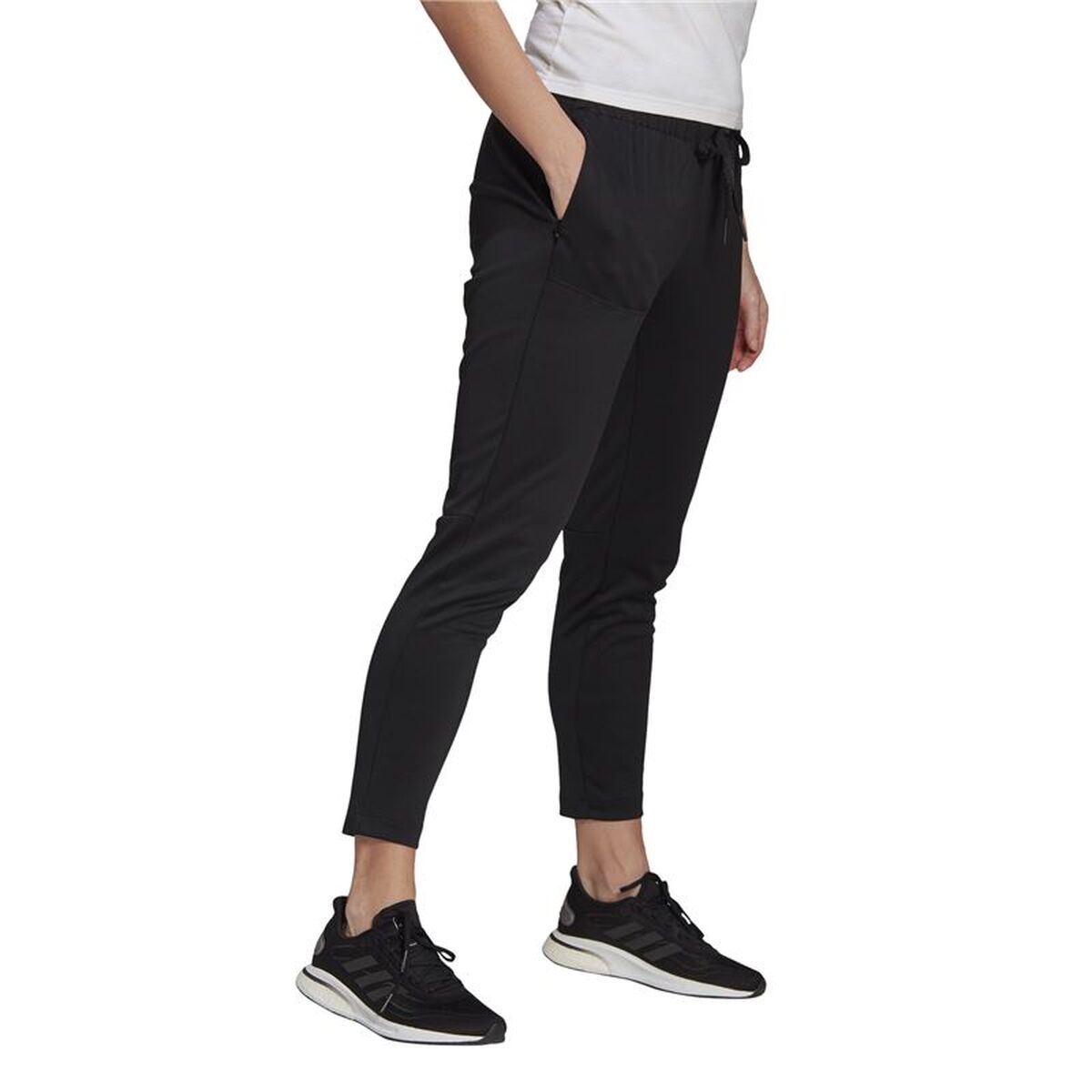 Pantaloni lungi de sport Adidas GL0340 Negru Femeie