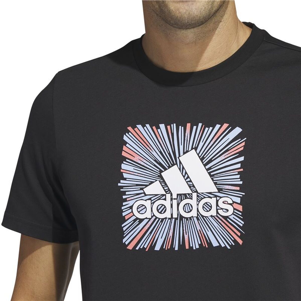 Tricou cu Mânecă Scurtă Bărbați Adidas HS2533