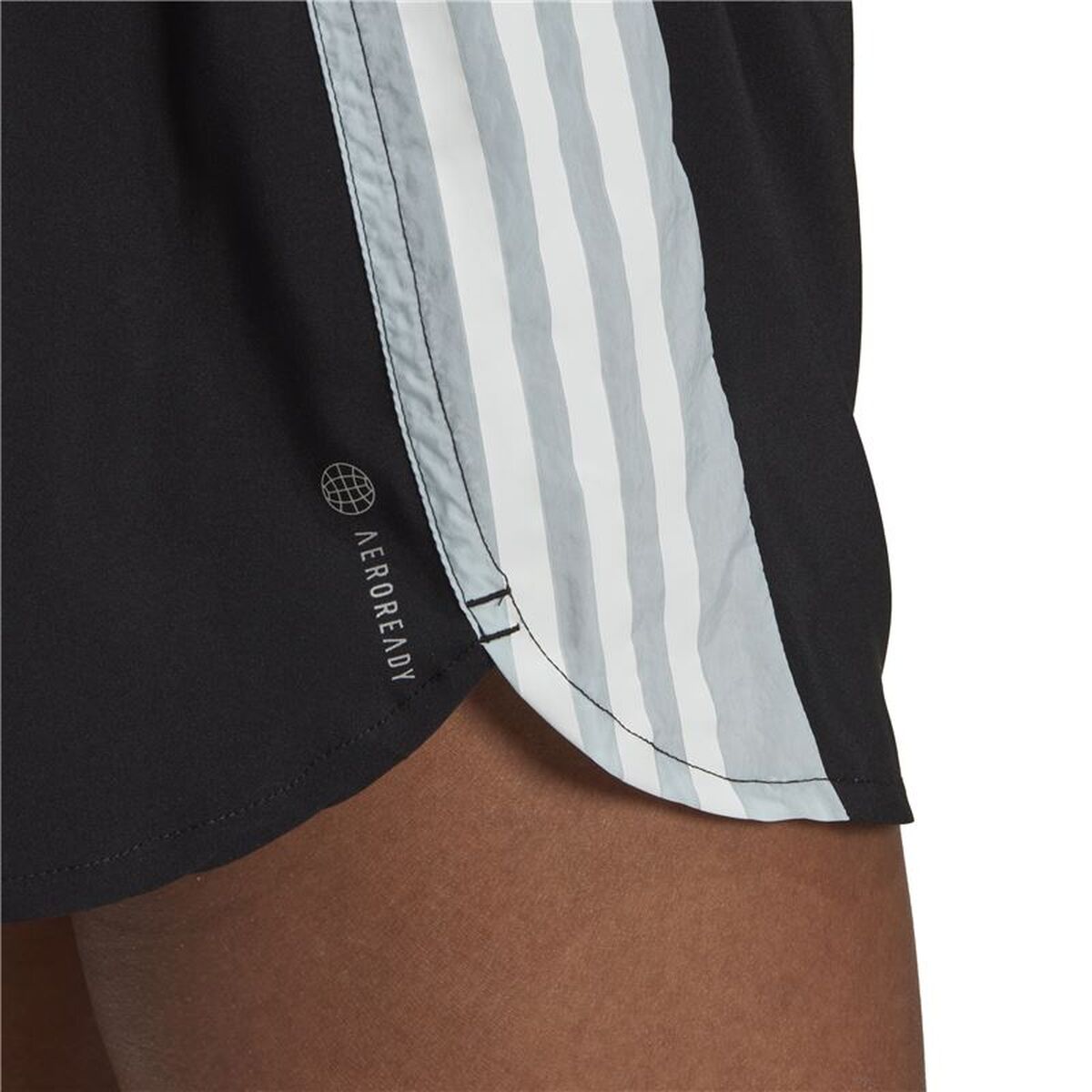 Pantalon Scurt Sport Adidas W Run Negru