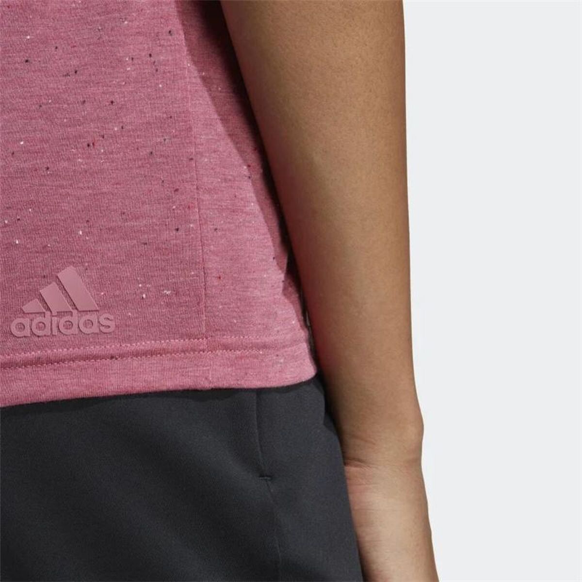 Tricou cu Mânecă Scurtă Femei Adidas IC0503 Roz deschis (M)