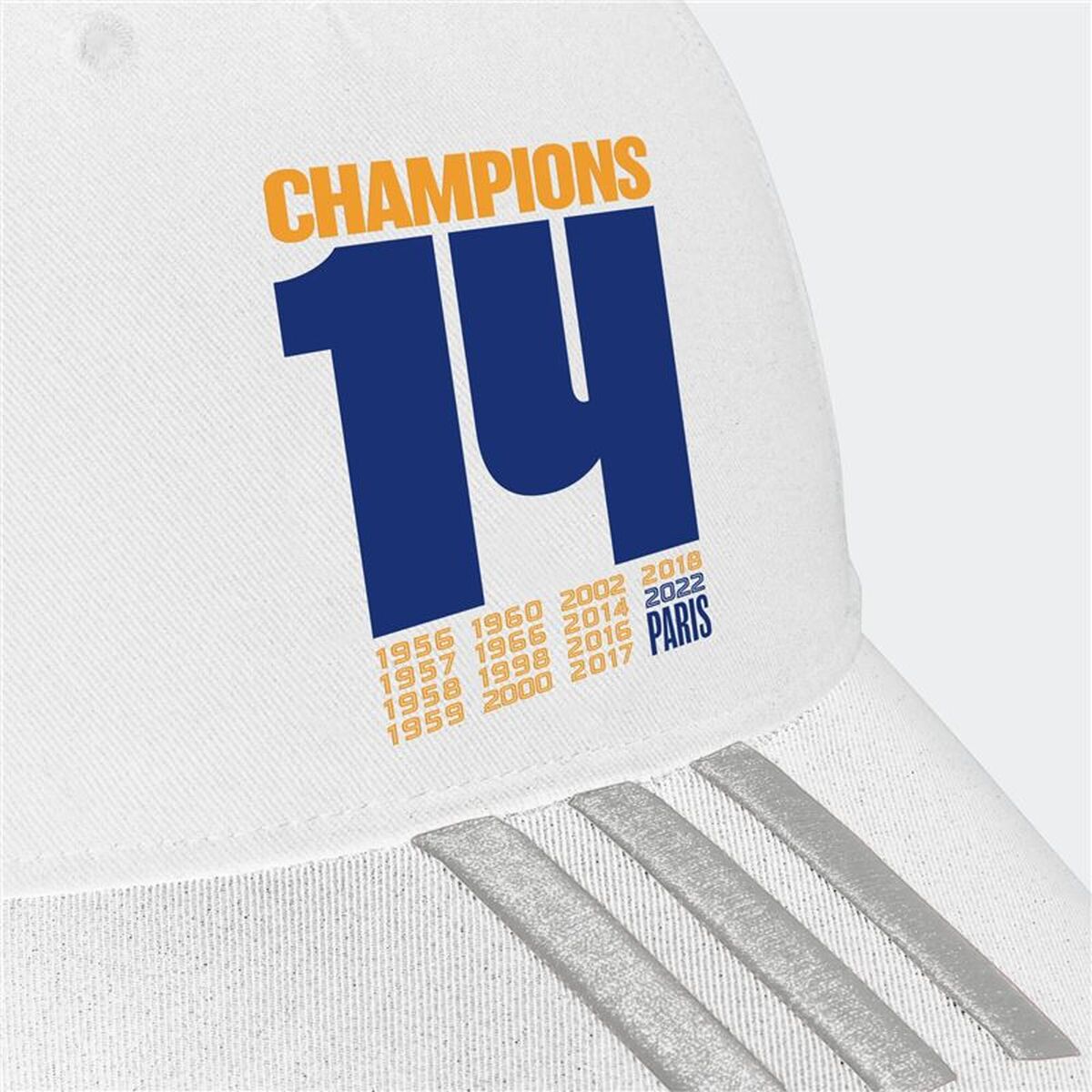 Șapcă Sport Adidas Real Madrid UCL Champions Alb Mărime unică
