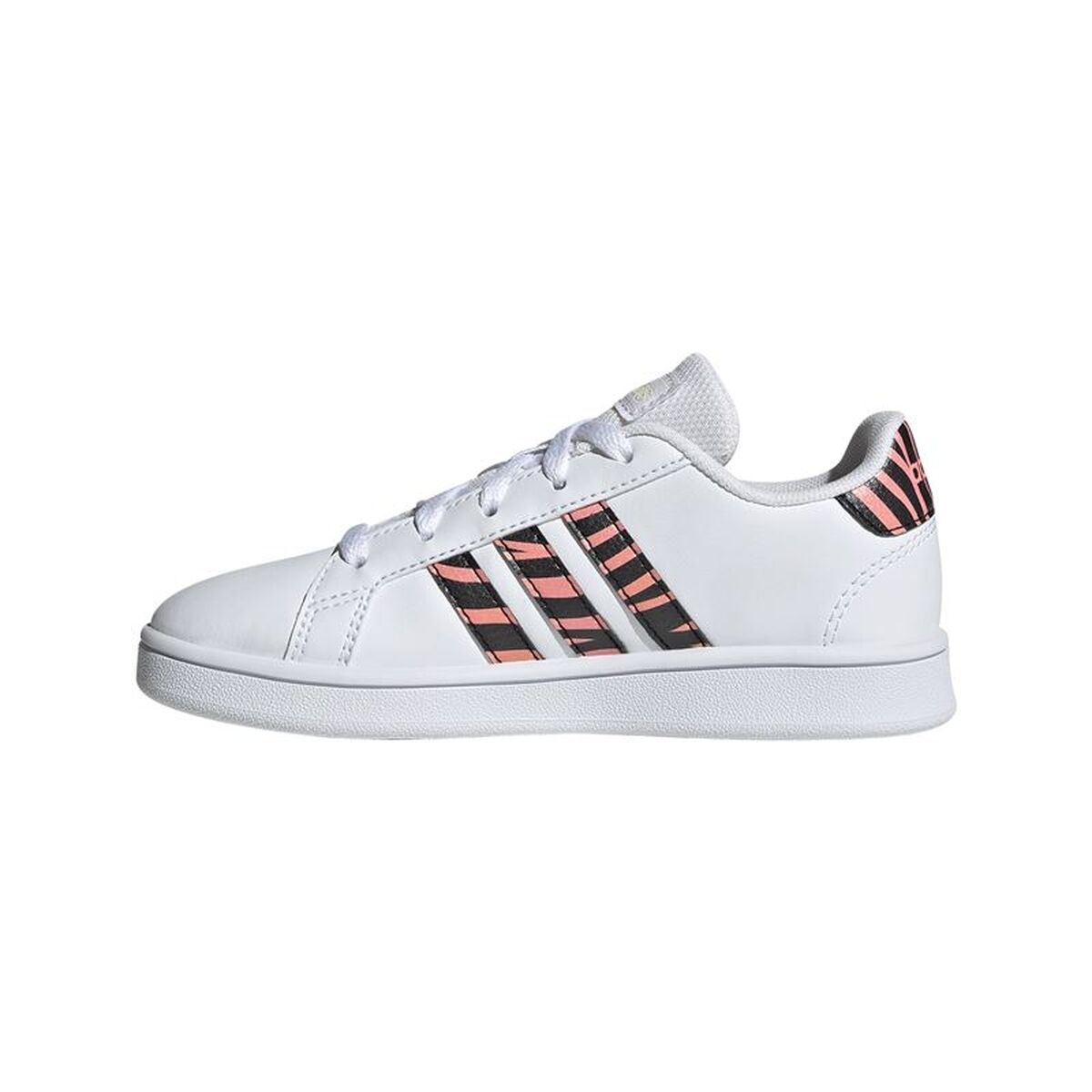 Adidași pentru Copii Adidas Grand Court Print Alb