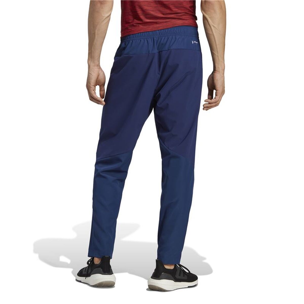 Pantaloni lungi de sport Adidas Designed For Movement Albastru Bărbați