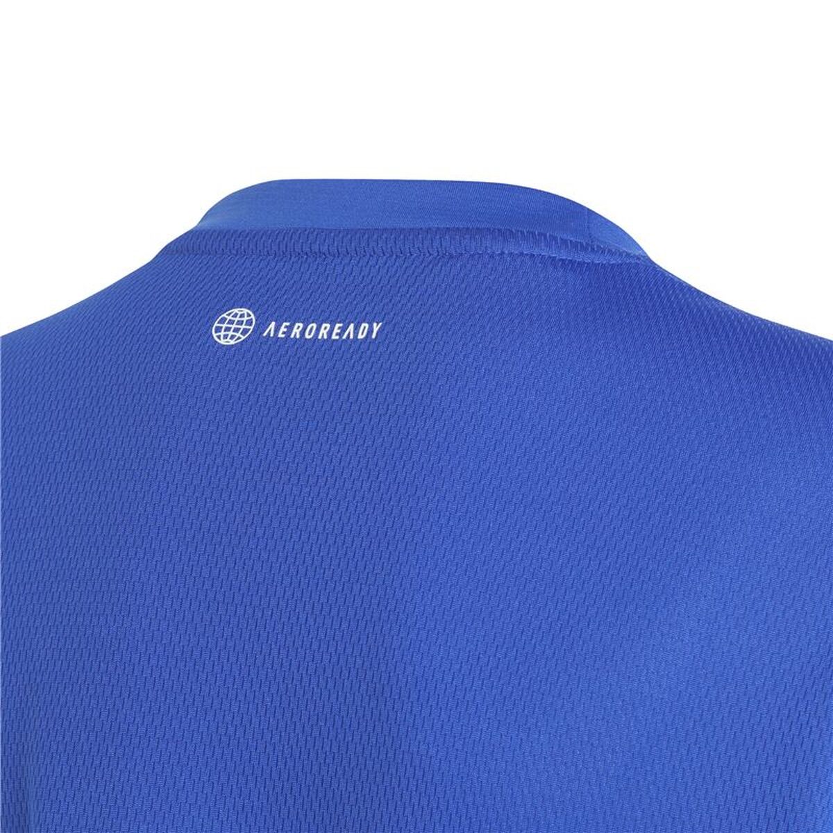 Tricou cu Mânecă Scurtă pentru Copii Adidas Aeroready Albastru