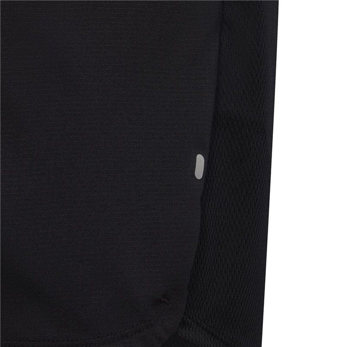 Tricou cu Mânecă Scurtă pentru Copii Adidas Aeroready Negru