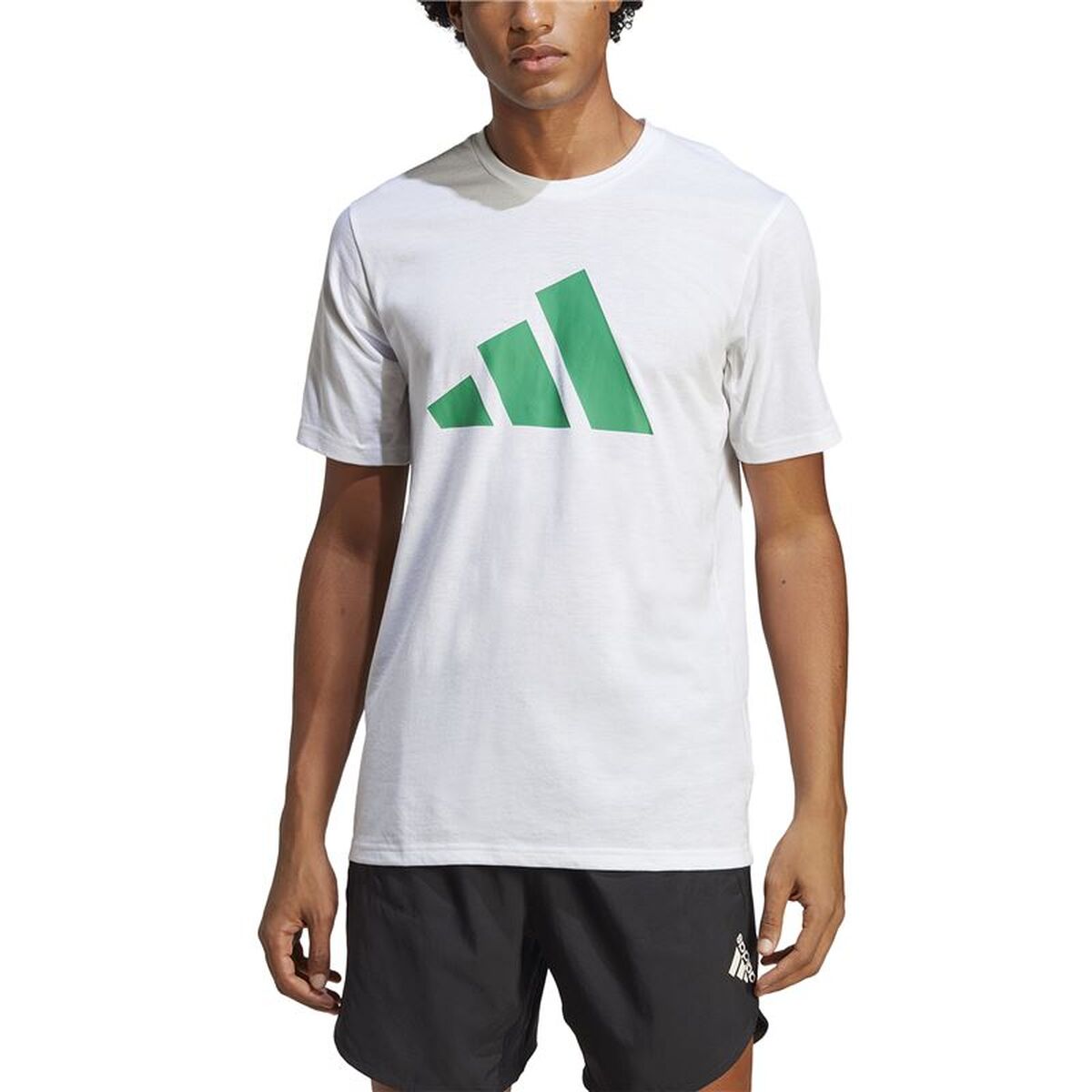 Tricou cu Mânecă Scurtă Bărbați Adidas Train Essentials Alb