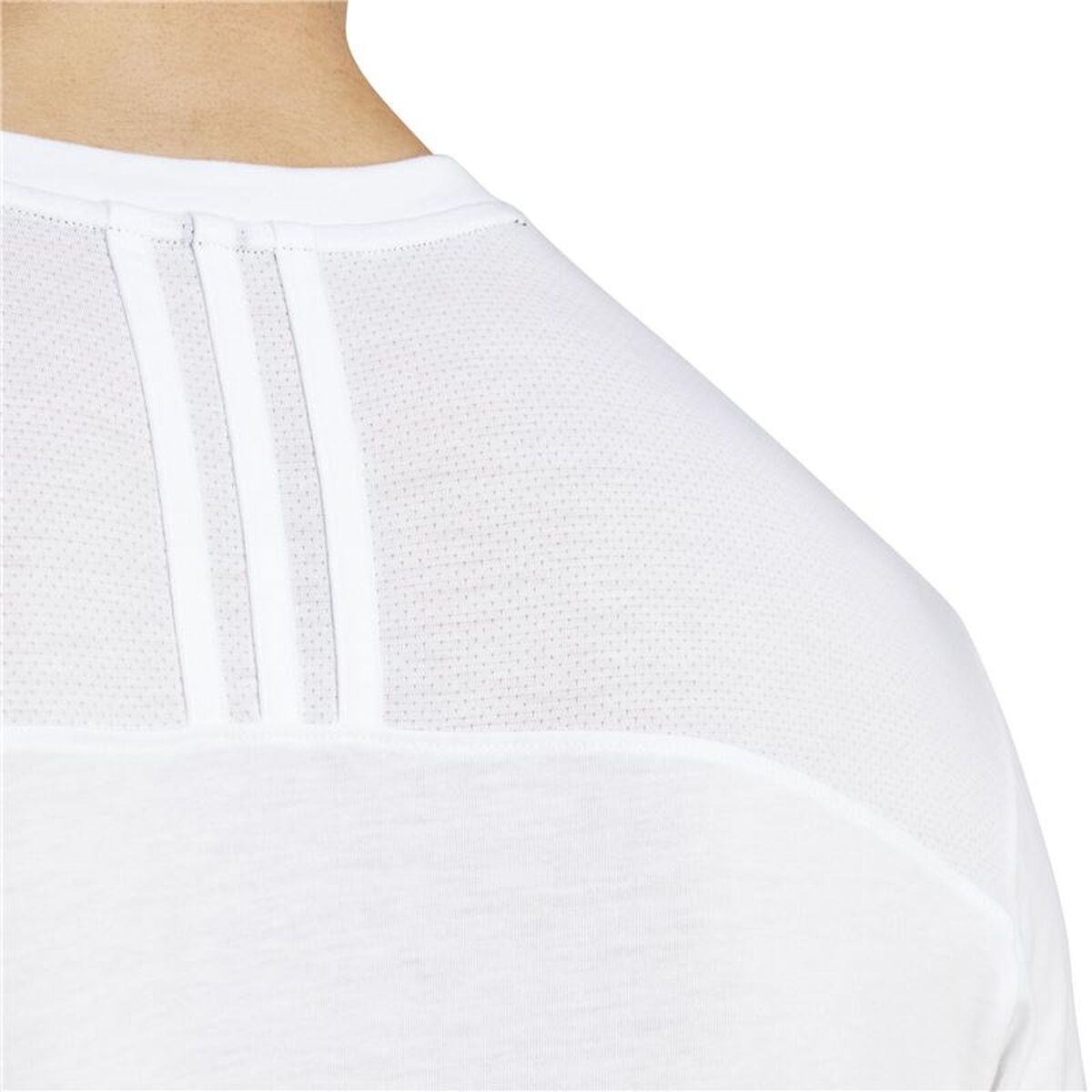 Tricou cu Mânecă Scurtă Bărbați Adidas Base Alb