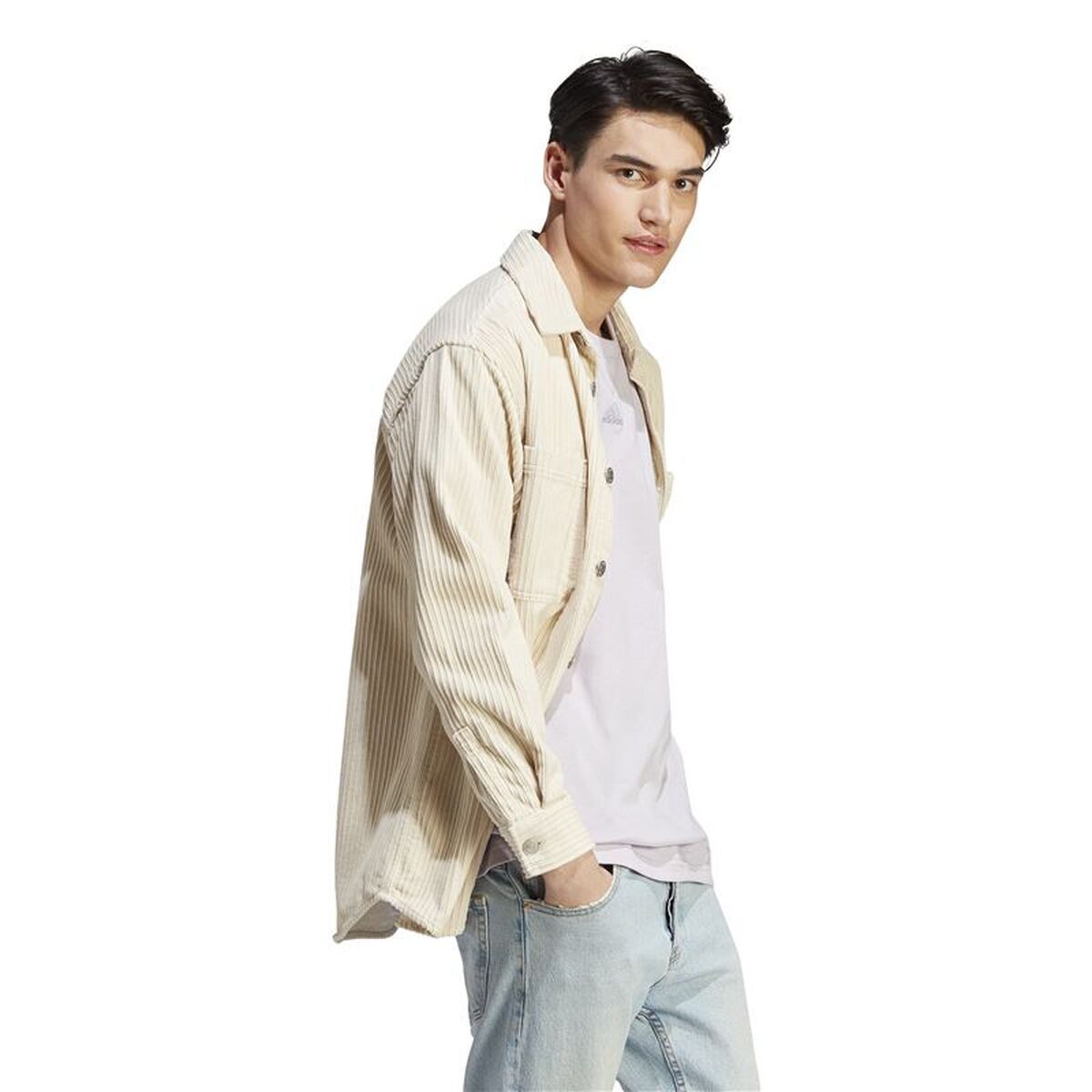 Tricou cu Mânecă Scurtă Bărbați Adidas All Szn Liliachiu