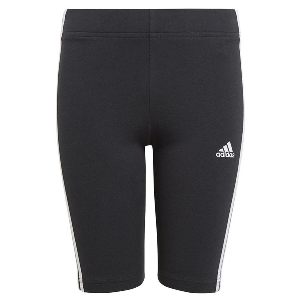 Colanți Sport pentru Copii Adidas Essentials 3 Bandas Negru