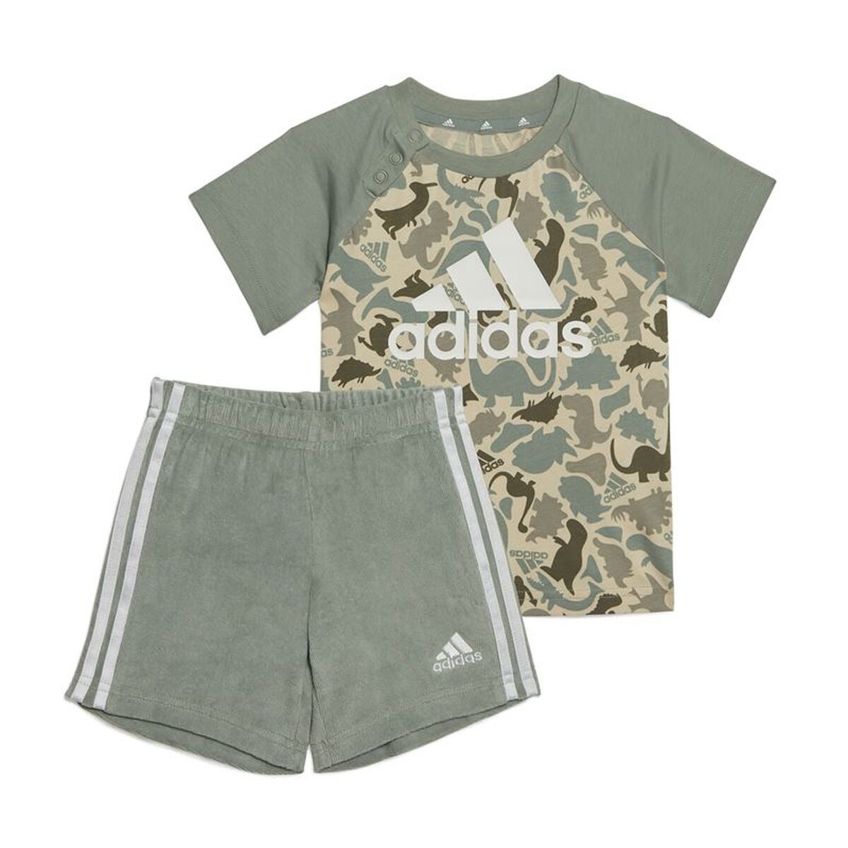 Set de lenjerie/haine Adidas I Aop Co T Set Multicolor