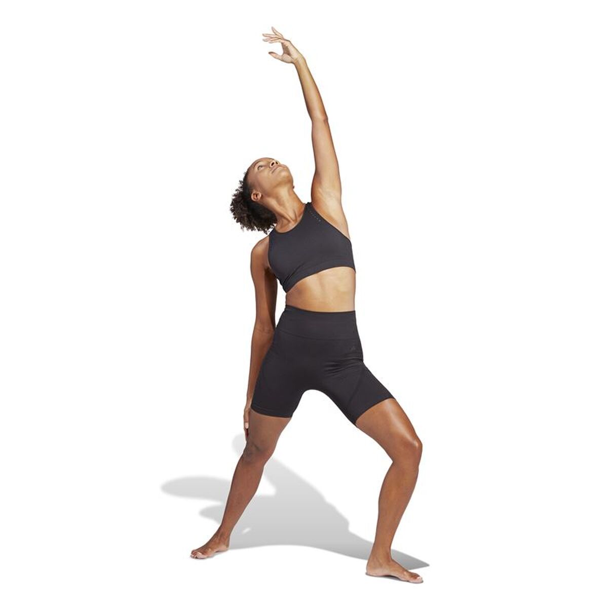 Sutien Sport Adidas Aeroknit Light-Support Negru