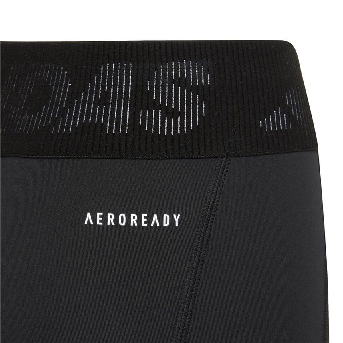 Colanți Sport pentru Copii Adidas Techfit AEROREADY Negru