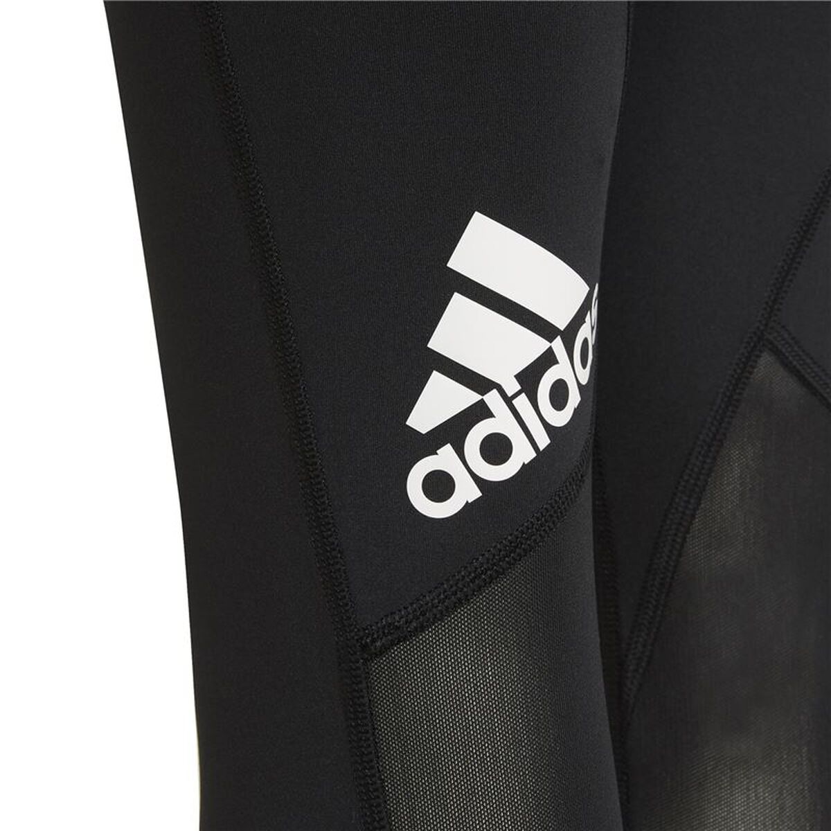 Colanți Sport pentru Copii Adidas Techfit AEROREADY Negru