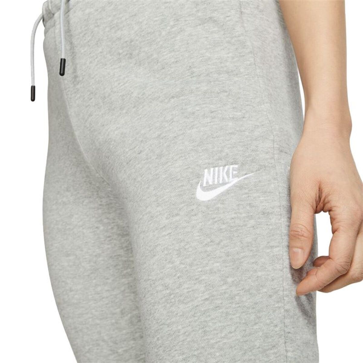 Pantaloni lungi de sport Nike Sportswear Essential W Gri Femeie