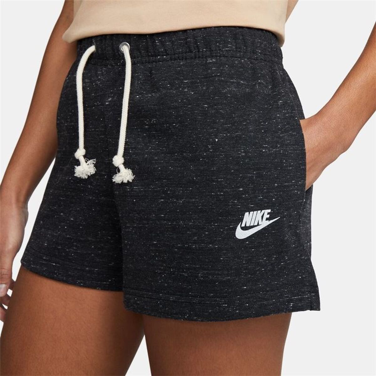 Pantalon Scurt Sport Nike Sportswear Gym Vintage Negru