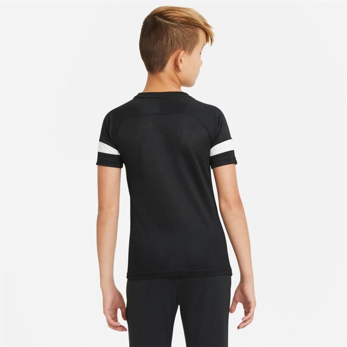 Tricou cu Mânecă Scurtă pentru Copii Nike CW6103-010 Negru