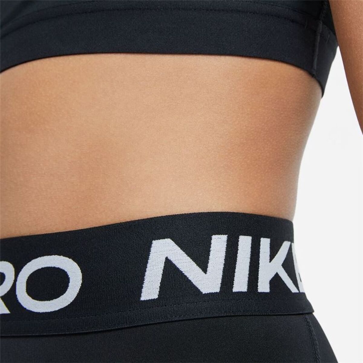 Colanți Sport pentru Copii Nike Nike Pro Negru