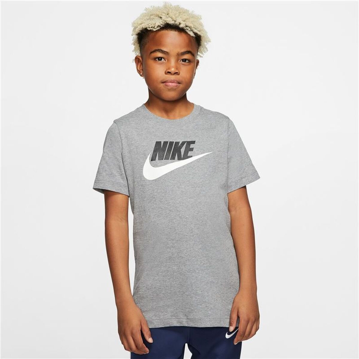 Tricou cu Mânecă Scurtă pentru Copii Nike AR5252-091