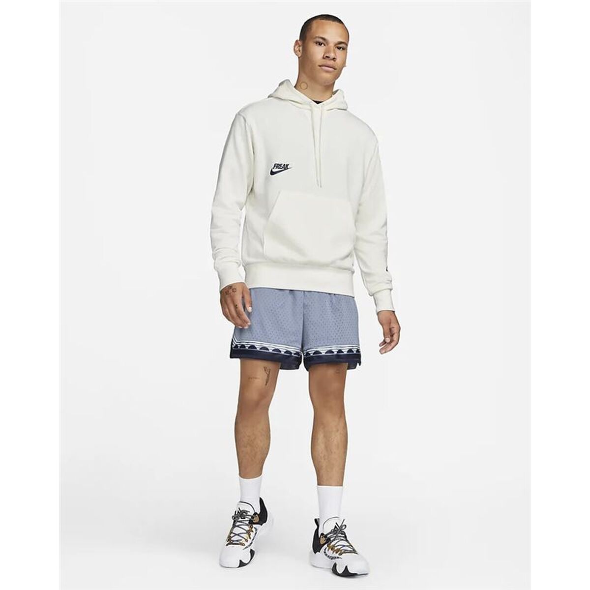 Hanorac cu Glugă Bărbați Nike Gianni Alb